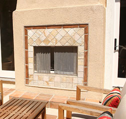 Outdoor Fireplace